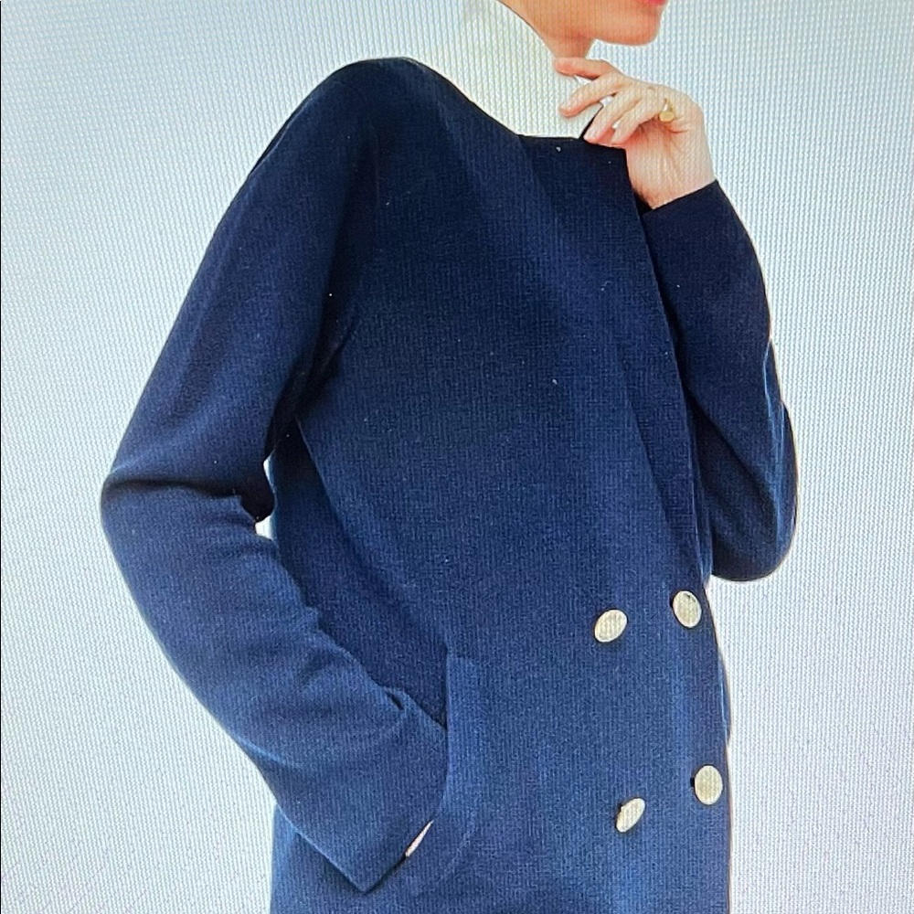 NWT JCrew Double Breasted Sweater Blazer